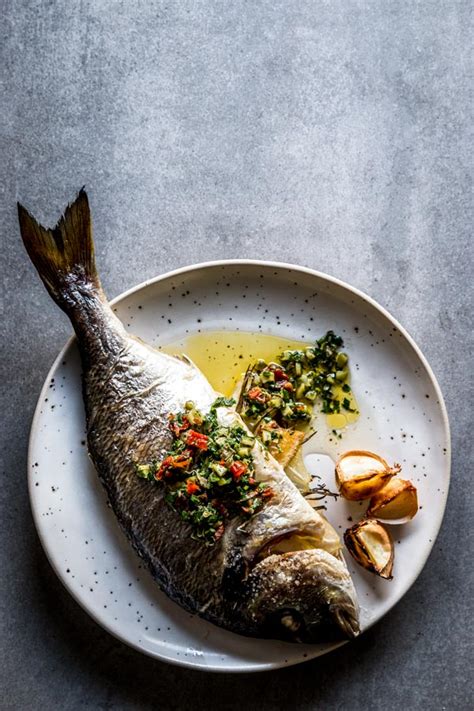 whole fish|Baked Whole Fish with Lemon Herb Garlic Butter.